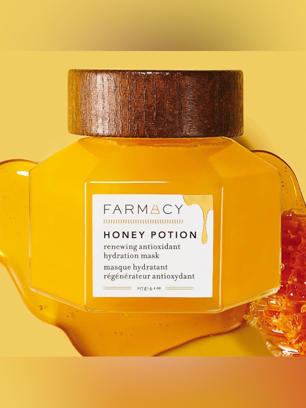 NWT Farmacy Honey Potion Plus Hydrating Mask with ceramides